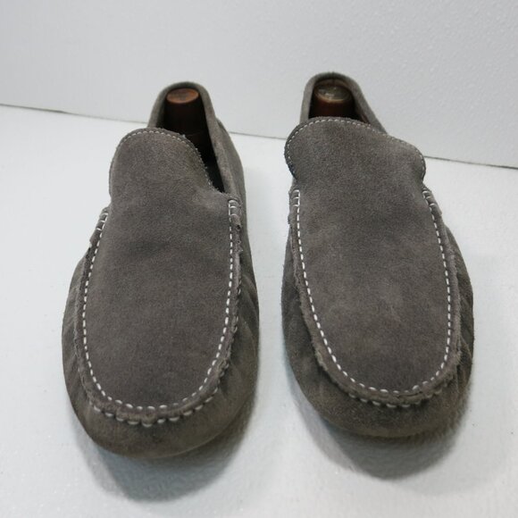Zanzara Suede Leather Driver Moccasins Loafers Shoes Men\'s Footwear Sz 9.5 main image 7